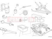 DUCATI 2017 Superbike 959 Panigale WORKSHOP SERVICE TOOLS [MOD:959,959 AWS]
