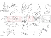 DUCATI Superbike Panigale R WORKSHOP SERVICE TOOLS [MOD:1199 R]