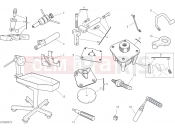 DUCATI 2018 Superbike 959 Panigale WORKSHOP SERVICE TOOLS [MOD:1299R FE]
