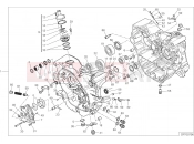 DUCATI 2020 Scrambler 1100 Sport Pro HALF-CRANKCASES PAIR [MOD:SCR11SPR]