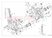 DUCATI 2021 Monster 1200 S HALF-CRANKCASES PAIR [MOD:M 1200S]
