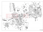 DUCATI 2021 Supersport 950 S HALF-CRANKCASES PAIR [MOD:SS 950 S]