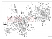 DUCATI Hypermotard 950 SP HALF-CRANKCASES PAIR