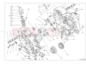 DUCATI Scrambler Icon Dark HALF-CRANKCASES PAIR [MOD:SCR800DK]