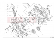 DUCATI 2022 Scrambler Desert Sled Fasthouse HALF-CRANKCASES PAIR [MOD:SCR800FH]