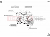DUCATI Superbike 748 R Single-Seat WARNING LABELS USA » UNCLASSIFIED