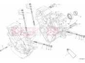 DUCATI XDiavel Dark HALF-CRANKCASES PAIR
