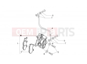 DERBI Variant Sport 50 első fék 1