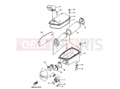 YAMAHA YFM 350 Wolverine YFM350FW-X YFM35FXG WOLVERINE 350 4KB2 1995 INTAKE
