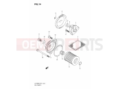 SUZUKI LT-F250 L0 (2010) (E17) OIL PUMP