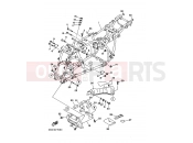 YAMAHA YFM 350 Wolverine YFM350FW-X YFM35FXG WOLVERINE 350 4KB2 1995 FRAME