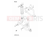 SUZUKI LT-F250 L0 (2010) (E17) SUSPENSION ARM