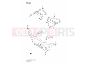 SUZUKI LT-F400 L0 (2010) (P28/P33) FOOTREST