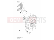 SUZUKI LT-F400 L0 (2010) (P28/P33) FRONT WHEEL