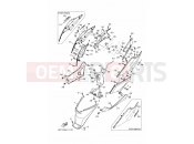 YAMAHA Tricity 125 TRICITY 125 MWS125-C (BU5G) 2020 SIDE COVER