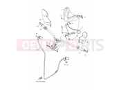 YAMAHA Tricity 125 TRICITY 125 MWS125-C (BU5G) 2020 STEERING HANDLE & CABLE