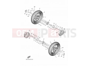 YAMAHA Tricity 300 TRICITY 300 MWD300 (BX94) 2020 FRONT WHEEL