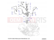 INDIAN 2021 CHALLENGER LIMITED (R07) (N21LCARR) ENGINE | ENGINE, IGNITION, THERMOSTAT HOUSING ASM. - N21LCARR ALL OPTIONS (200694C)