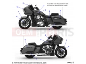 INDIAN 2021 CHALLENGER STANDARD (R03) (N21LCBRR) BODY » BODY, DECALS/EMBLEMS - ALL OPTIONS (900215)