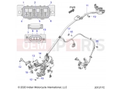 INDIAN CHALLENGER STANDARD (R03) (N21LCBRR) ELECTRICAL | ELECTRICAL, WIRE HARNESS 1 - N21LCBRR ALL OPTIONS (201217C)