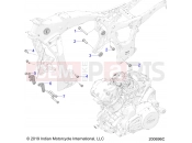 INDIAN CHALLENGER STANDARD (R03) (N21LCBRR) ENGINE | ENGINE, ENGINE MOUNTING - N21LCBRR ALL OPTIONS (200696C)