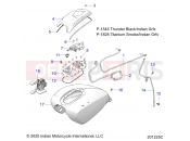INDIAN 2021 CHALLENGER STANDARD (R03) (N21LCBRR) FUEL SYSTEM » FUEL SYSTEM, FUEL TANK ASM. - ALL OPTIONS (201225C)