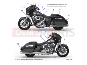 INDIAN CHIEFTAIN ELITE (R01) (N21TCEBB) BODY » BODY, EMBLEMS/DECALS - ALL OPTIONS (900178)