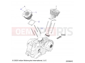INDIAN 2021 CHIEFTAIN PREMIUM (R02) (N21TCABB) ENGINE | ENGINE, CYLINDER - N21TCABB ALL OPTIONS (200964C)