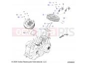 INDIAN 2021 CHIEFTAIN PREMIUM (R02) (N21TCABB) ENGINE | ENGINE, CYLINDER HEAD ASM. - N21TCABB ALL OPTIONS (200965C)