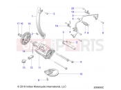 INDIAN CHIEFTAIN STANDARD 111 (R01) (N21TCBAA) ENGINE » ENGINE, OIL PUMP/OIL SYSTEM - ALL OPTIONS (200600C)