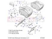 INDIAN 2021 ROADMASTER DARK HORSE (R01) (N21TKDBB) BODY » BODY, TRUNK BASE MOUNTING ASM. - ALL OPTIONS (201092C)