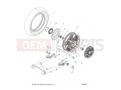 INDIAN 2021 SCOUT 1200 ALL OPTIONS (R02) - N21MSA00/MSB00 WHEEL » WHEEL, REAR - ALL OPTIONS (200994)