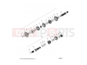 INDIAN 2021 SCOUT SIXTY ALL OPTIONS (R03) - N21MSA11/MSB11 DRIVE TRAIN » DRIVE TRAIN, INPUT/OUTPUT SHAFT ASM. - ALL OPTIONS (200371)