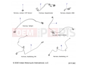 INDIAN SPRINGFIELD 116 (R02) (N21THABB) ELECTRICAL » ELECTRICAL, WIRE HARNESS 2 - ALL OPTIONS (201136C)