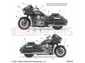 INDIAN 2022 CHALLENGER LIMITED (R02) (N22LCARR) BODY » BODY, DECALS/EMBLEMS - ALL OPTIONS (900446)