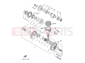 YAMAHA YFM 400 Kodiak YFM400FW YFM400FWG KODIAK 400 4GBA 1995 CRANKSHAFT & PISTON