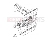 YAMAHA YFM 400 Kodiak YFM400FW YFM400FWG KODIAK 400 4GBA 1995 MIDDLE DRIVE GEAR