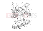YAMAHA YFM 400 Kodiak YFM400FW YFM400FWG KODIAK 400 4GBA 1995 FRAME