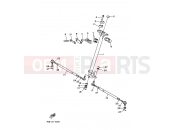 YAMAHA YFM 400 Kodiak YFM400FW YFM400FWG KODIAK 400 4GBA 1995 STEERING