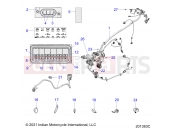 INDIAN 2022 CHIEFTAIN STANDARD 116 (R02) (N22TCBBB) ELECTRICAL | ELECTRICAL, WIRE HARNESS - N22TCBBB ALL OPTIONS (201383C)