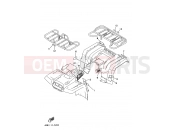 YAMAHA YFM 400 Kodiak YFM400FW YFM400FWG KODIAK 400 4GBA 1995 EMBLEM & LABEL 1 (FOR USA,JPN)