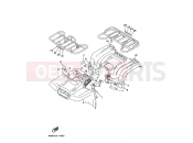 YAMAHA YFM 400 Kodiak YFM400FW YFM400FWG KODIAK 400 4GBA 1995 EMBLEM & LABEL 2 (FOR CAN,EUR)
