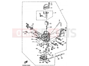 YAMAHA YFM 350 Moto-4 YFM350ER 3HPF 1995 CARBURETOR