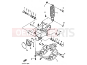 YAMAHA YFM 350 Moto-4 YFM350ER 3HPF 1995 REAR ARM & SUSPENSION