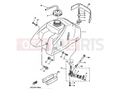 YAMAHA YFM 350 Moto-4 YFM350ER 3HPF 1995 FUEL TANK