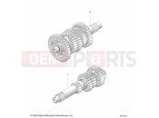 INDIAN 2022 SCOUT SIXTY ALL OPTIONS (R01) - N22MSA11/MSB11 DRIVE TRAIN | DRIVE TRAIN, INPUT/OUTPUT SHAFT ASM. - N22MSA11/MSB11 ALL OPTIONS (201833C)