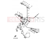 YAMAHA YFM 350 Moto-4 YFM350ER 3HPF 1995 REVERSE LEVER