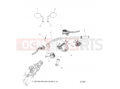 INDIAN 2022 SCOUT SIXTY ALL OPTIONS (R01) - N22MSA11/MSB11 STEERING | STEERING, HANDLEBAR ASSEMBLY - N22MSA11/MSB11 ALL OPTIONS (201385)