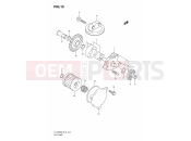 SUZUKI LT-Z400Z L0 (2010) (E19) OIL PUMP