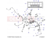 Polaris 2021 ATV SCRAMBLER XP 1000 S 55 (R02) (A21SGE95AK) ELECTRICAL | ELECTRICAL, HARNESS - A21SGE95AK (C102354-1)
